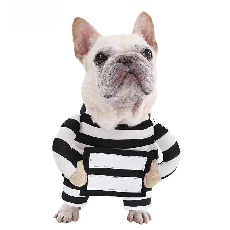 Prisoner Dog Costume back