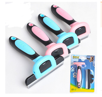 Dog deshedding comb