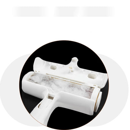Pet hair remover emptying