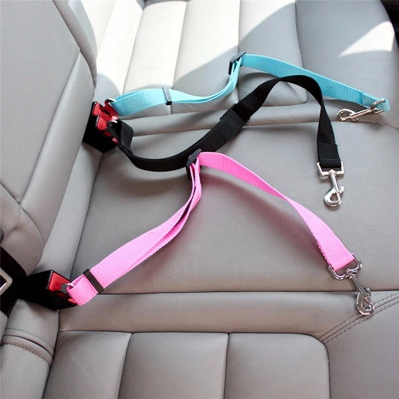 Adjustable Pet Cat Dog Car Seat Belt For Pet Safety