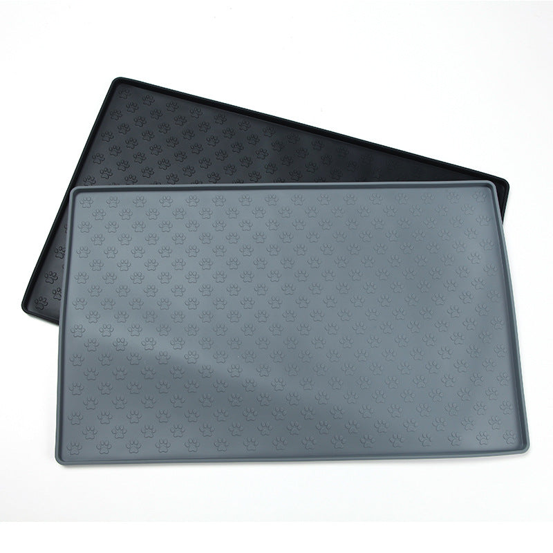 Silicone dog feeding mat