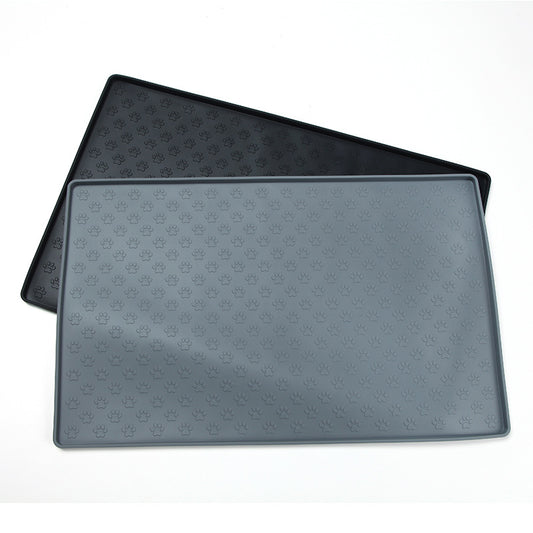 Silicone dog feeding mat