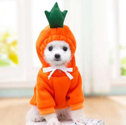 Style 3 fruit dog hoodie