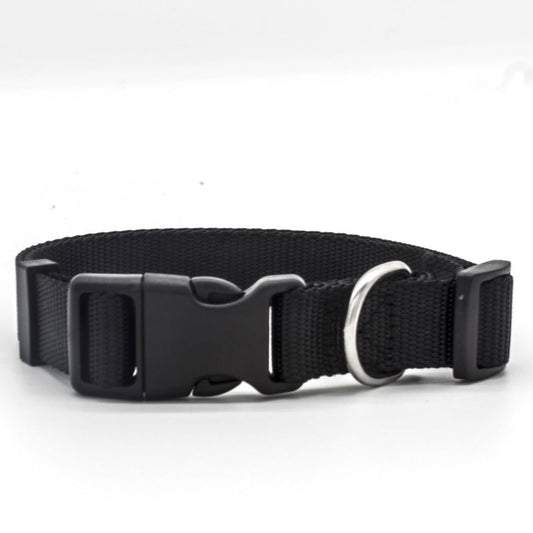 Black dog collar
