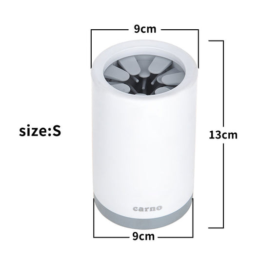 Dog paw washer cup