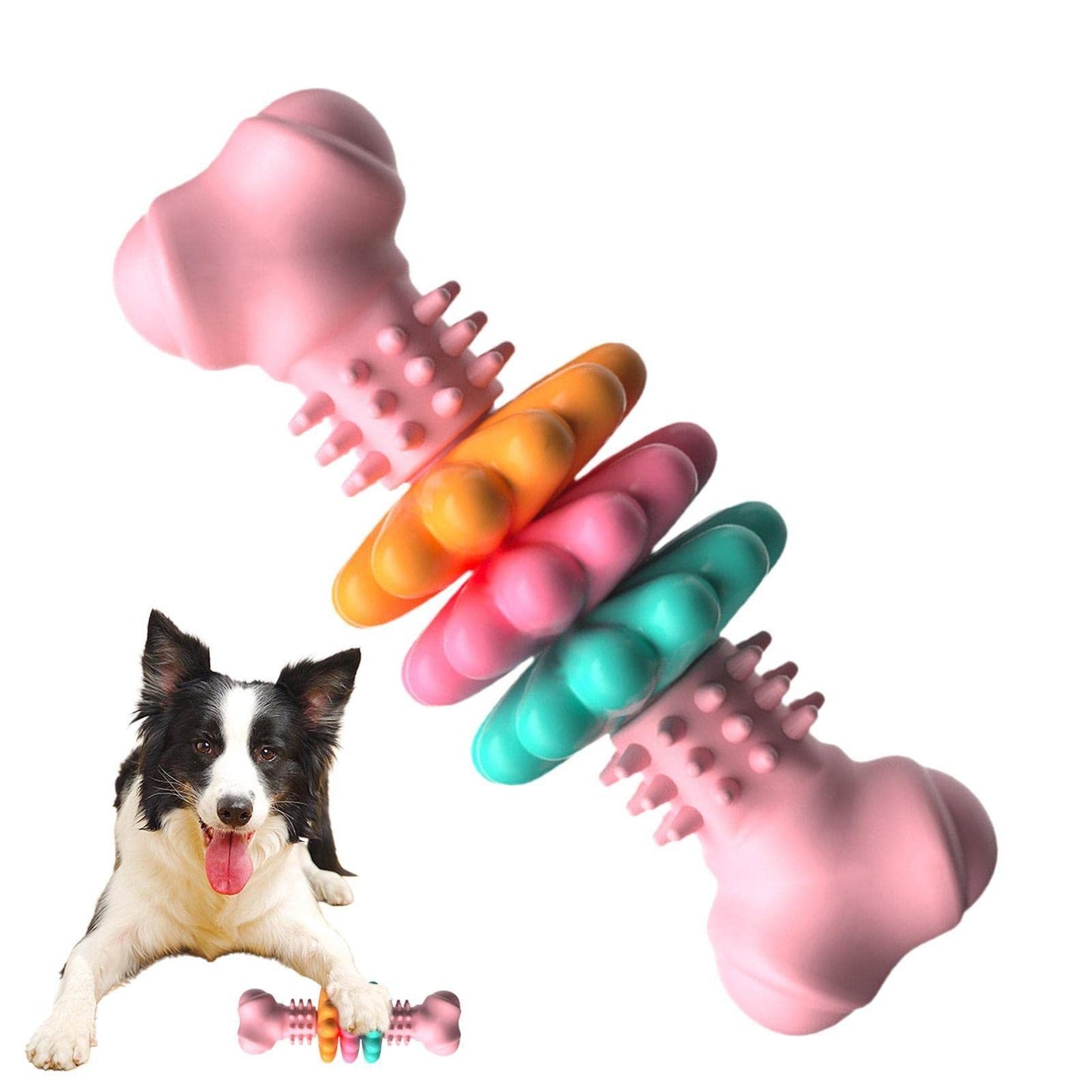 Dog ChewToy Indestructible Chewing Bite Resistant Teething Toys-Pet Products