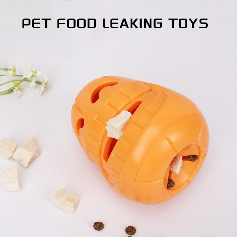 Pumpkin puzzle toy detail