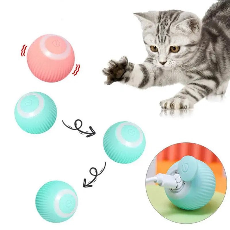 Electric Motion Ball Toy Green