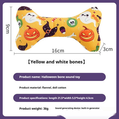 Voice Pet Halloween Bone Toy