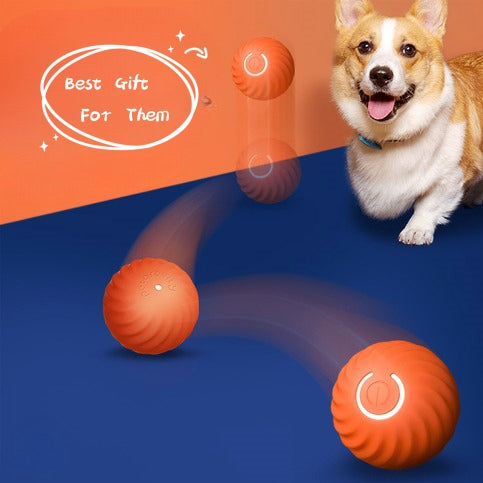 Rubber dog chew ball