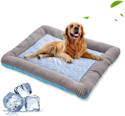 Pet Cooling Pad Bed For Dogs Cool Mat Pet Blanket For Summer Sleeping Breathable