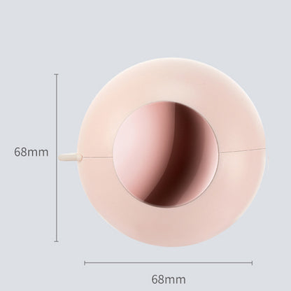 Pink and gold reusable gel lint roller