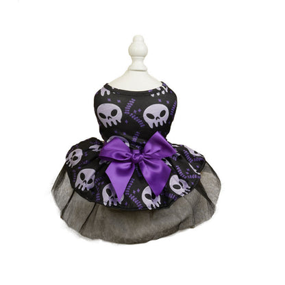 Skull dog wizard cape