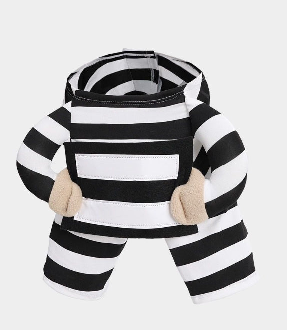 Prisoner Dog Costume side