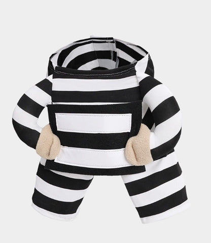 Prisoner Dog Costume side